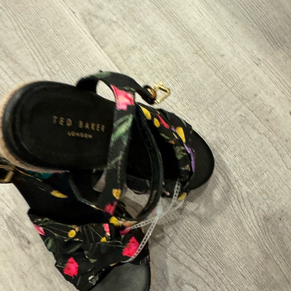 🌸Ted Baker London Cardone Floral Print Espadrille 🌸 7.5 M NWT - Picture 5 of 8
